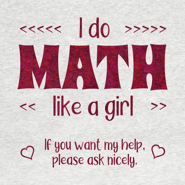 Math Like a Girl by donovanh